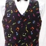 Bright Music Notes Waistcoat