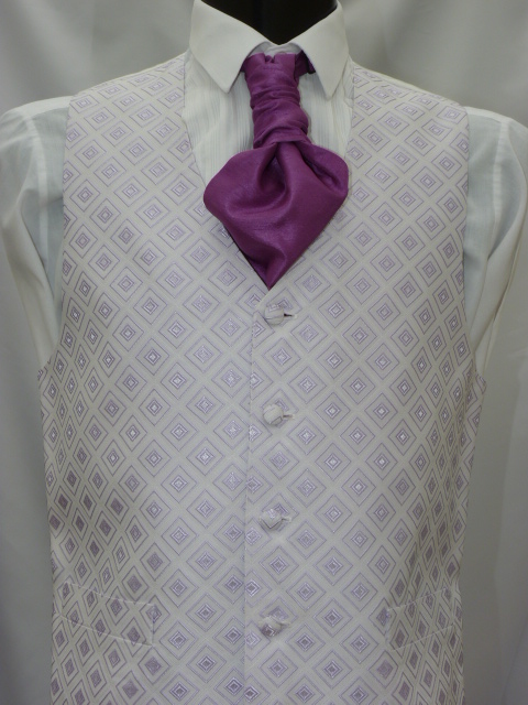 Lilac best sale waistcoats wedding