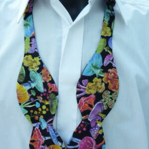 Fancy Fungi Self Tie Bow Tie