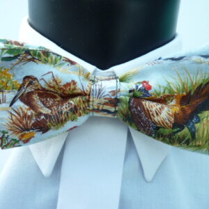 Pheasant Pre Tied Bow Tie