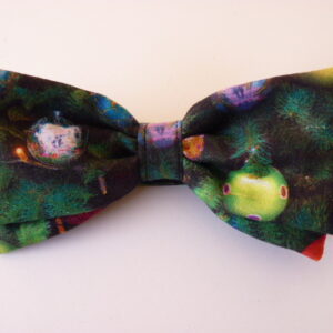 Christmas Tree Baubles Pre Tied Bow Tie