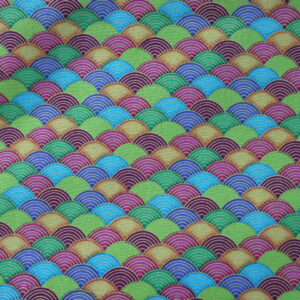 Colourful Shells Pre Tied Bow Tie