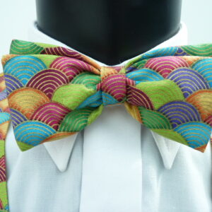 Colourful Shells Pre Tied Bow Tie