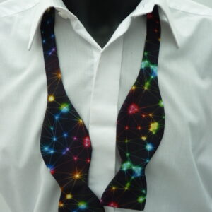 Electric Light Show Self Tie Bow Tie