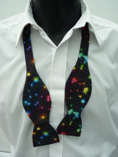 Electric Light Show Self Tie Bow Tie