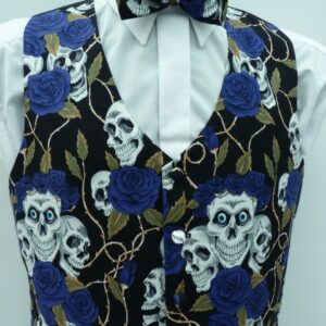 Mr Bones Blue Waistcoat