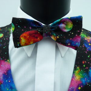 Nebula Pre Tied Bow Tie