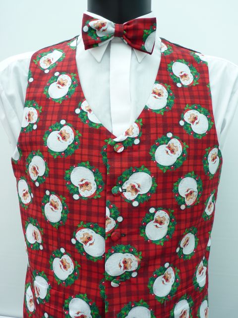Santa Wreath Waistcoat