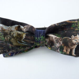 Wolves of The Night Pre Tied Bow Tie