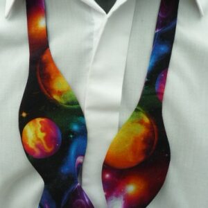 Wonderous Planets Self Tie Bow Tie