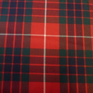 Fraser Red Modern Tartan Waistcoat