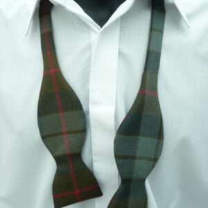 Gunn (Weathered) Tartan Self Tie Bow Tie