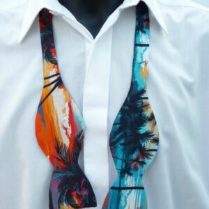 Hawaiian Skies Self Tie Bow Tie
